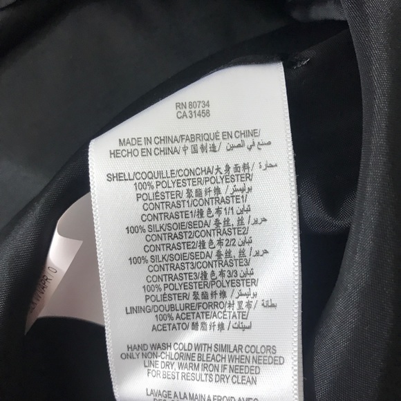 BCBG Max Strapless Cocktail Tulle Dress Silk Si… - Picture 8 of 8